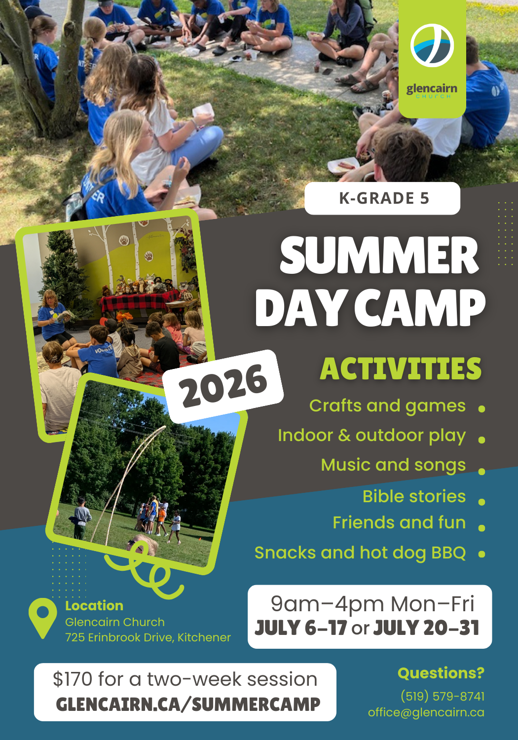 summer camp flyer